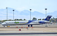 N120MN @ KLAS - N120MN  DAE - Dutch Antilles Express McDonnell Douglas MD-83 (DC-9-83) (cn 53120/1964) Brimo

McCarran International Airport (KLAS)
Las Vegas, Nevada
TDelCoro
July 12, 2013 - by Tomás Del Coro
