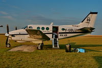 F-GBLU @ LHSK - Siofok-Kiliti Airport, LHSK - Hungary - by Attila Groszvald-Groszi