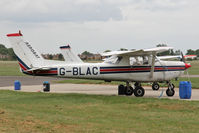 G-BLAC @ EGTC - Reims FA152, Cranfield Airport, June 2013. - by Malcolm Clarke