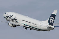 N768AS @ PANC - Alaska Airlines Boeing 737-400 - by Dietmar Schreiber - VAP