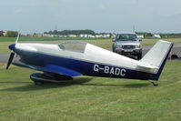 G-BADC @ EGBR - Rollason Beta B2A at The Real Aeroplane Company's Wings & Wheels Fly-In, Breighton Airfield, July 2013. - by Malcolm Clarke