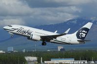 N615AS @ PANC - Alaska Airlines Boeing 737-700 - by Dietmar Schreiber - VAP