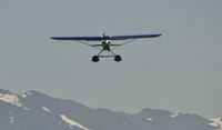 N9095D @ PALH - On final to Lake Hood - by Todd Royer