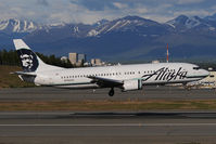 N760AS @ PANC - Alaska Airlines Boeing 737-400 - by Dietmar Schreiber - VAP