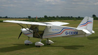 G-CEXM @ EGTH - 1. G-CEXM visiting Shuttleworth (Old Warden) Aerodrome. - by Eric.Fishwick