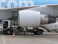 UNKNOWN @ LFBD - refueling 747 Corsair, parking Fox - by Jean Goubet-FRENCHSKY