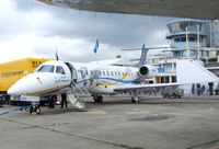 F-GRGQ @ LFPB - EMBRAER EMB-135ER / ERJ-135ER at the Aerosalon 2013, Paris