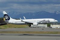 N408AS @ PANC - Alaska Airlines Boeing 737-900 - by Dietmar Schreiber - VAP