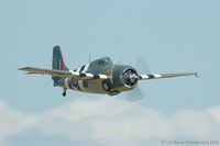 G-RUMW @ EGSU - Flying as part of the Flying Legends 2013 display. - by Carl Byrne (Mervbhx)