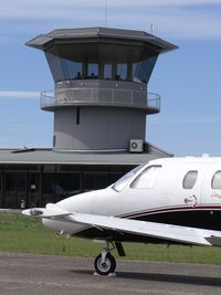 N600HS @ LFCH - Cessna with the new tower - by Jean Goubet-FRENCHSKY