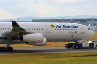 V5-NMF @ EDDF - Namibia A343 front section - by FerryPNL