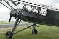 G-BZOB @ EGBR - Slepcev Storch at The Real Aeroplane Company's Wings & Wheels Fly-In, Breighton Airfield, July 2013. - by Malcolm Clarke