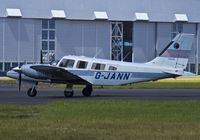 G-JANN @ EGFF - St Athan based PA-34-220T Seneca III. - by Derek Flewin