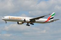 A6-EBR @ EDDF - Emirates B773 landing - by FerryPNL