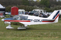 F-GDKJ @ EGHP - Privately owned. At the microlight trade fair. - by Howard J Curtis