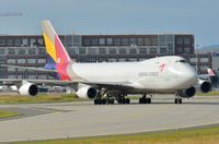 HL7616 @ EDDF - Asiana Cargo B744 freighter taxying in. - by FerryPNL