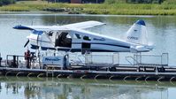 C-FPCG @ CYVR - Seair Seaplanes Beaver ready for the next flight at the Fraser River terminal. - by M.L. Jacobs