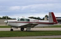 C-FSWR @ KOSH - Mooney M20E - by Mark Pasqualino