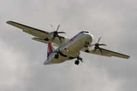 F-GPYK @ LFML - ATR 42-500, Short approach rwy 31L, Marseille-Marignane Airport (LFML-MRS) - by Yves-Q