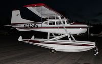 N7424N @ KANE - Cessna A185F Skywagon on the ramp at Cirrus Flight Ops. - by Kreg Anderson
