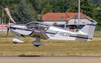 F-HCDI @ LFST - moments prior touchdown - by Friedrich Becker