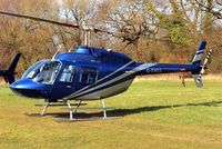 G-ENES @ EGBC - Bell 206B3 Jet Ranger III [4601] Cheltenham Racecourse~G 18/03/2011 - by Ray Barber