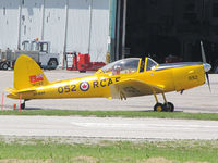 CF-BXH @ YKZ - This 1956 Chipmunk sits on a ramp at YKZ doing an engine run up - by Ron Coates