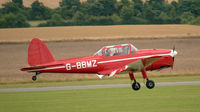 G-BBMZ @ EGSU - 42. G-BBMZ arriving at Duxford Airfield. - by Eric.Fishwick