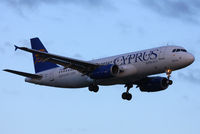 5B-DCH @ EGLL - Cyprus Airways - by Chris Hall
