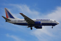 EI-EUZ @ EGLL - Transaero Airlines - by Chris Hall