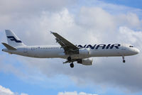 OH-LZE @ EGLL - Finnair - by Chris Hall