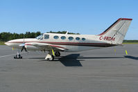 C-FRDM @ CYQA - This cool Chancellor was visiting from busy Toronto to the south. It was resting on the main terminal ramp here at cool Muskoka Airport. This was the last Chancellor ever made & thus was given a special interior. - by Chris Coates