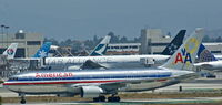 N320AA @ KLAX - American Airlines (Flagship Independence cs.), seen here taxiing at Los Angeles Int´l(KLAX) - by A. Gendorf