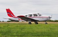 G-BUFY @ EGFH - Visiting Cherokee Warrior II. - by Roger Winser