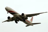 S2-AFP @ EGLL - Boeing 777-3E9ER [40123] (Biman Bangladesh Airlines) Home~G 14/07/2012. On approach 27R. - by Ray Barber