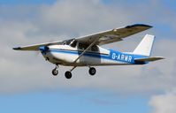 G-ARMR @ EGFH - Visiting Cessna Skyhawk. - by Roger Winser