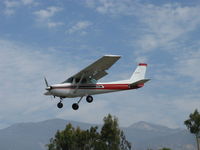 N5443L @ SZP - 1980 Cessna 152, Lycoming O-235 115 Hp, on final Rwy 22 - by Doug Robertson