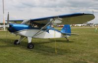 N5399H @ KOSH - Piper PA-16 - by Mark Pasqualino