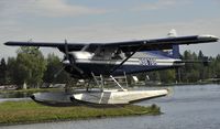 N9878R @ PALH - Landing at Lake Hood - by Todd Royer