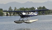 N9877R @ PALH - Landing at Lake Hood - by Todd Royer