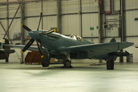 PM631 @ EGXC - Delivered to the RAF on 6 /11/1945 and placed in storage until May 1949. On 11 July 1957 it flew in formation with two other Mk XIX Spitfires, PS853 and PS915 to form the Historic Aircraft Flight which later developed into the BBMF. - by Chris Hall