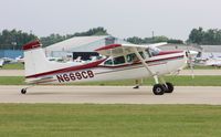 N669CB @ KOSH - Cessna 180J - by Mark Pasqualino