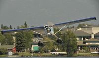 N76SU @ PALH - Departing Lake Hood - by Todd Royer