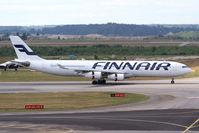 OH-LQB @ EFHK - Finnair A340 - by Thomas Ranner