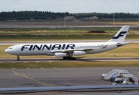 OH-LQB @ EFHK - Finnair A340 - by Thomas Ranner