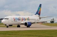 LY-FLH @ EGCC - Small Planet B733 lining up. - by FerryPNL