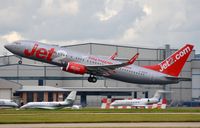 G-GDFR @ EGCC - Jet2 B738 taking-off. - by FerryPNL