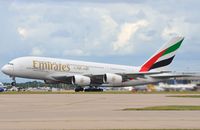 A6-EEG @ EGCC - Emirates A388. Rotate. - by FerryPNL