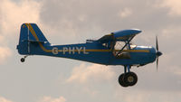 G-PHYL @ EGSU - G-PHYL arriving at Duxford Airfield. - by Eric.Fishwick