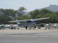 N704UT @ SZP - 1976 Cessna 150M, Continental O-200 100 Hp, another takeoff climb Rwy 22 - by Doug Robertson
